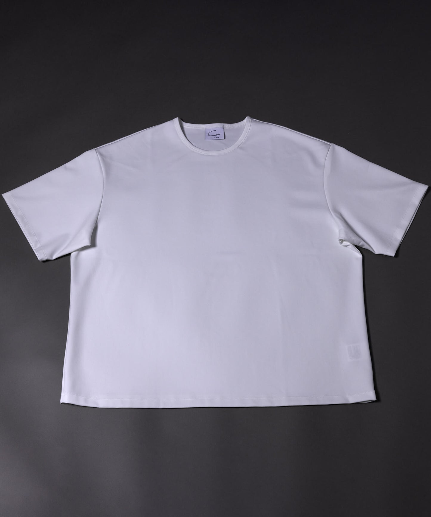 オーバーサイズ・ボックスTシャツ(半袖)白