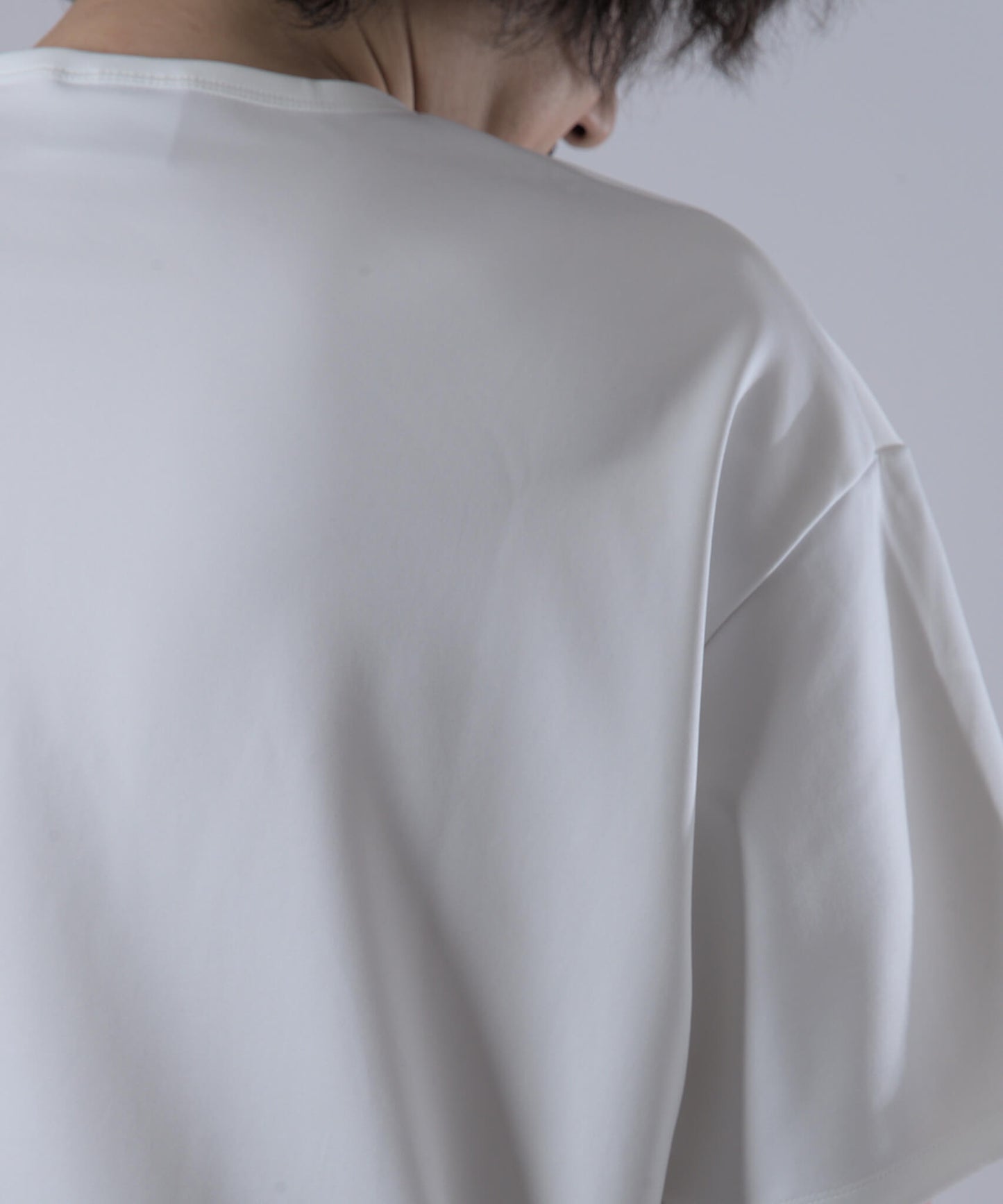 オーバーサイズ・ボックスTシャツ(半袖)白