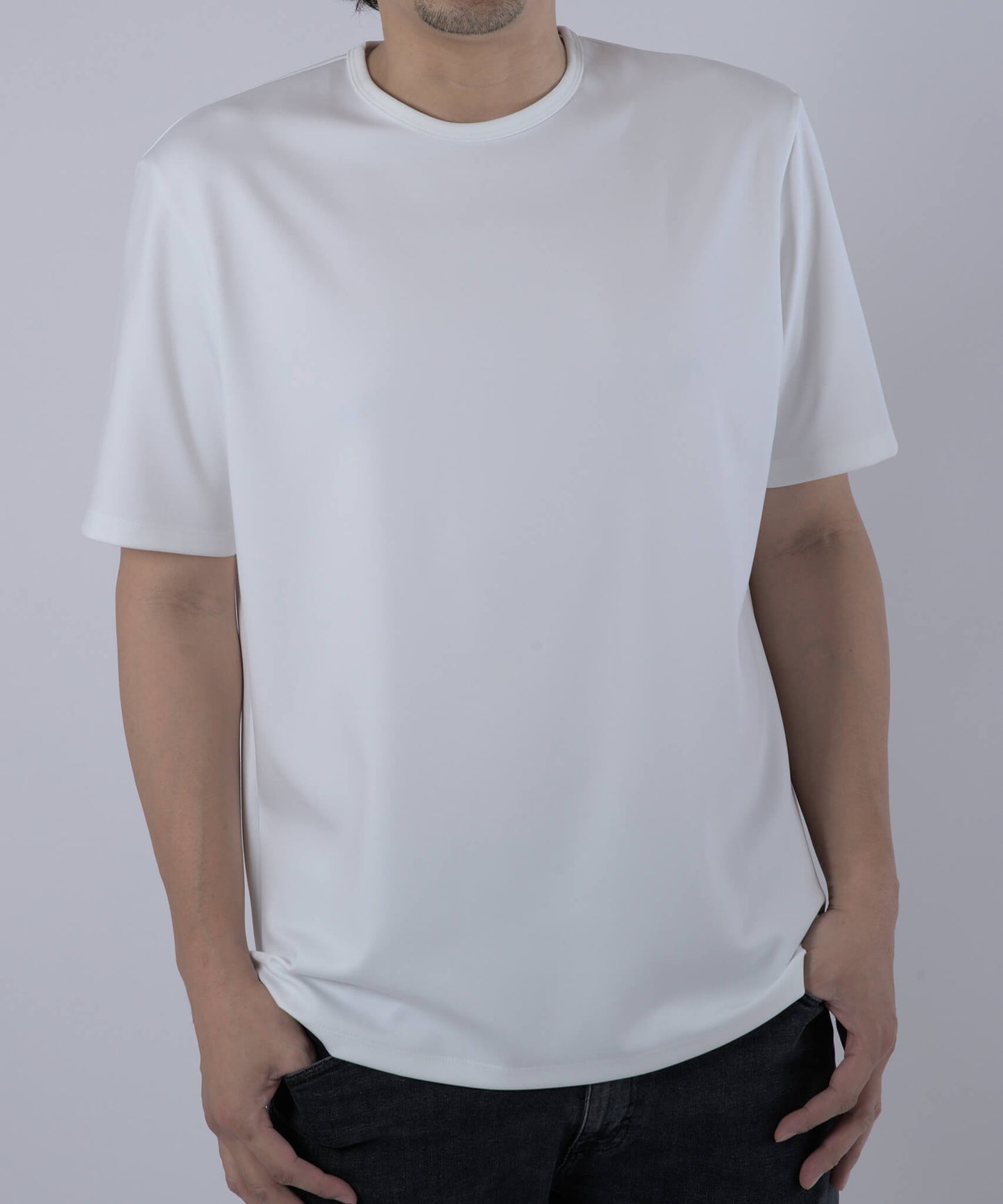 スタンダードボックスTシャツ(半袖)白