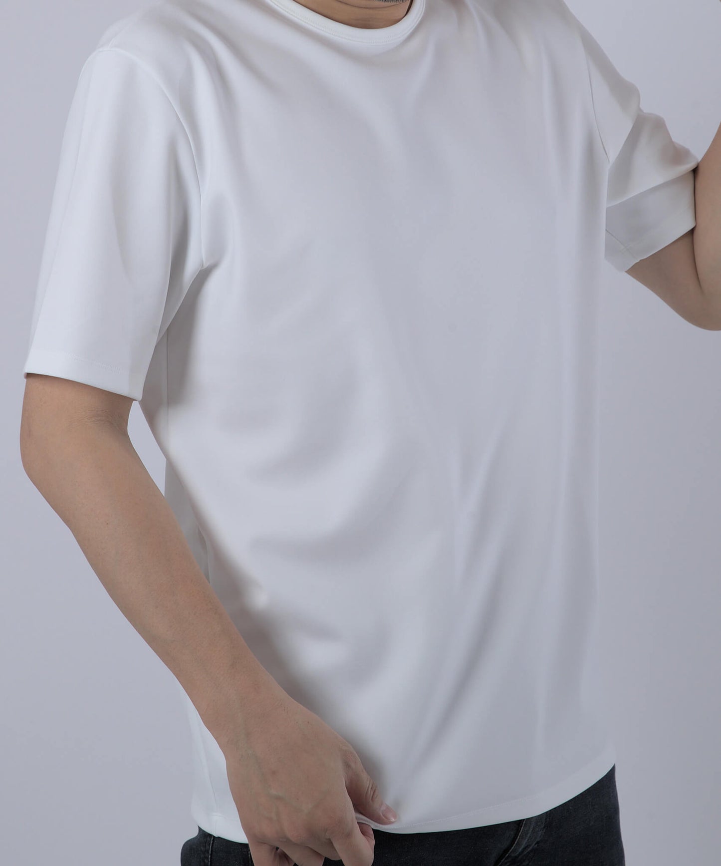 スタンダードボックスTシャツ(半袖)白