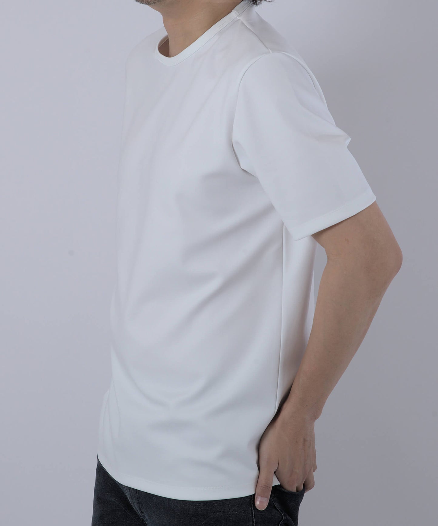 スタンダードボックスTシャツ(半袖)白