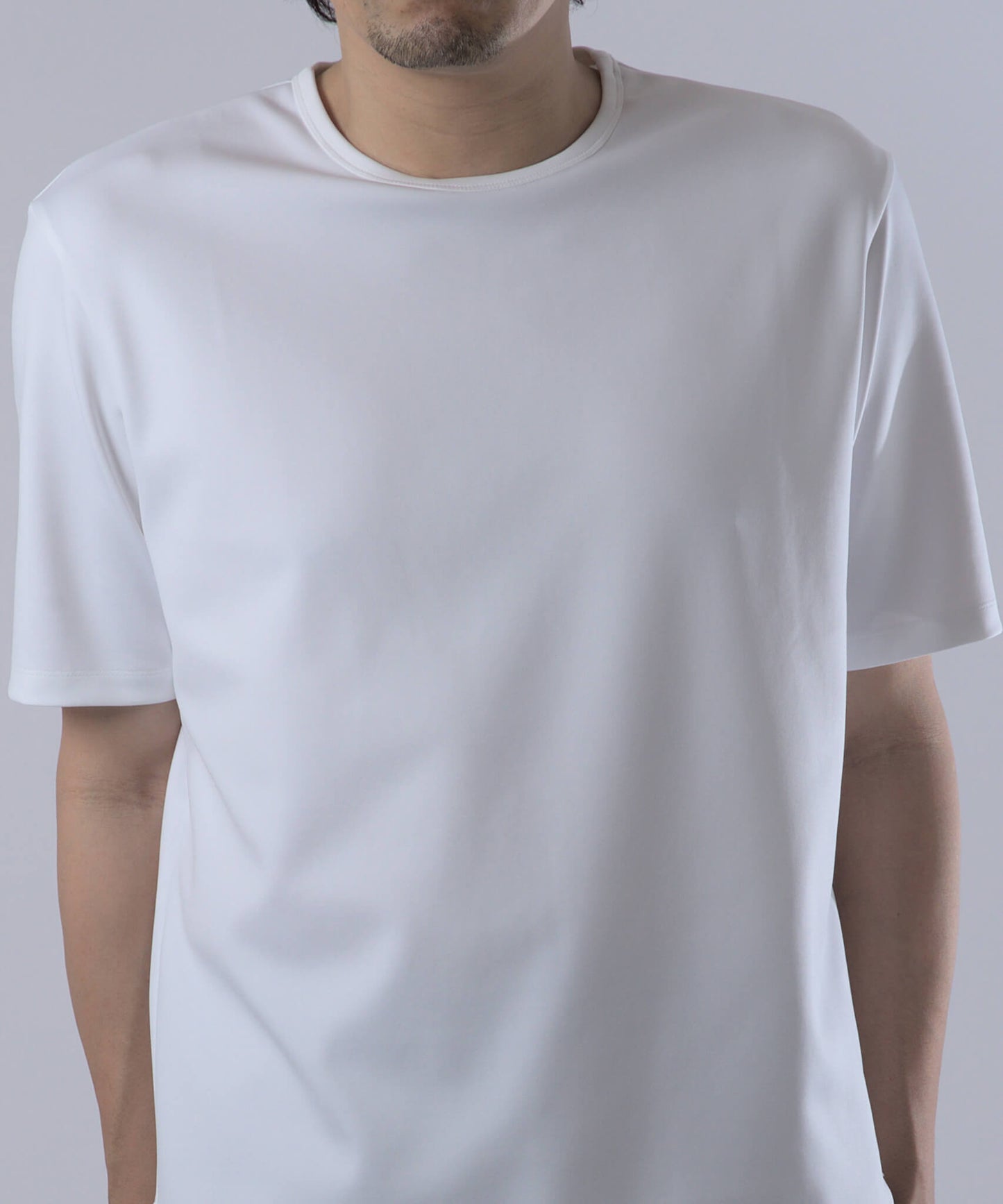 スタンダードラウンドTシャツ(半袖)白