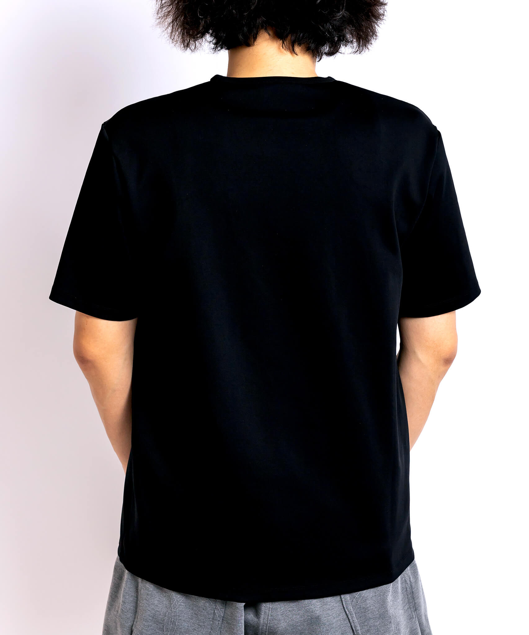 スタンダードボックス黒Tシャツ（半袖）｜白Tシャツ専門店ブランド Cov